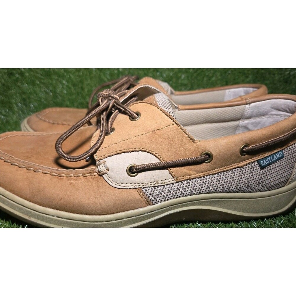 Eastland Men’s Solstice 7900-62 Size 12D Tan Oxford Casual Lace-Up Comfort Shoes